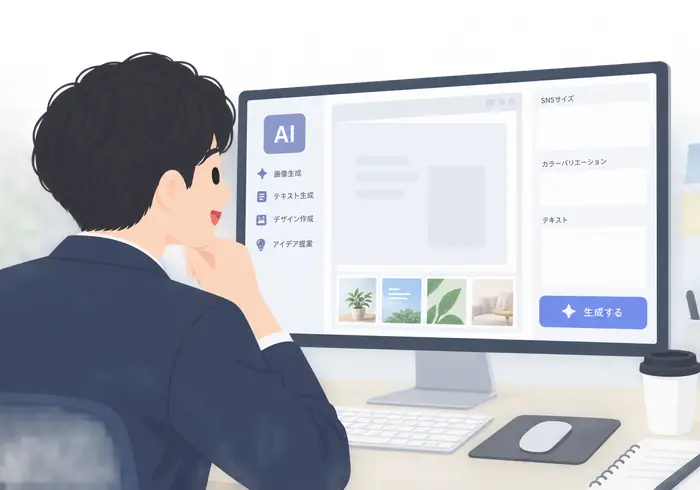価値を作る生成AIデザイン作成(バナー、SNS画像)