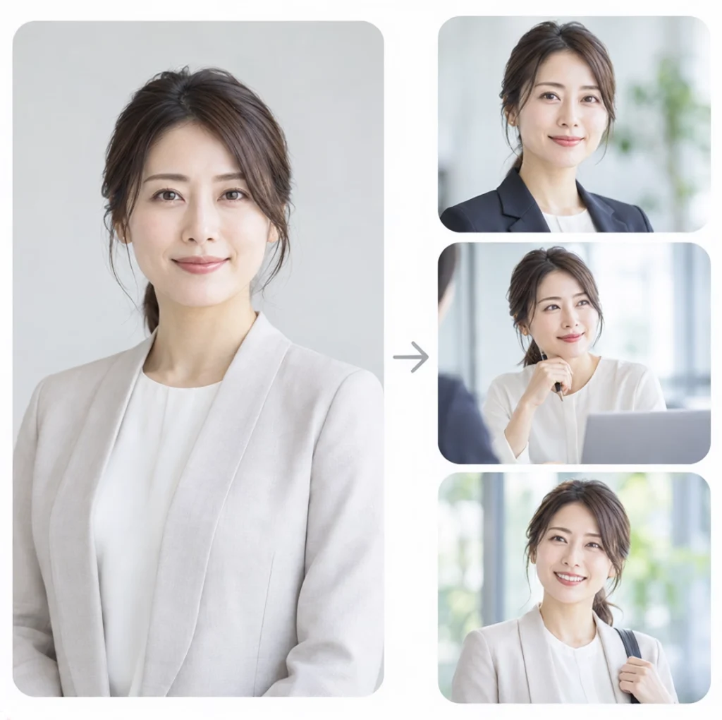 生成AI 人物・モデルビジュアル