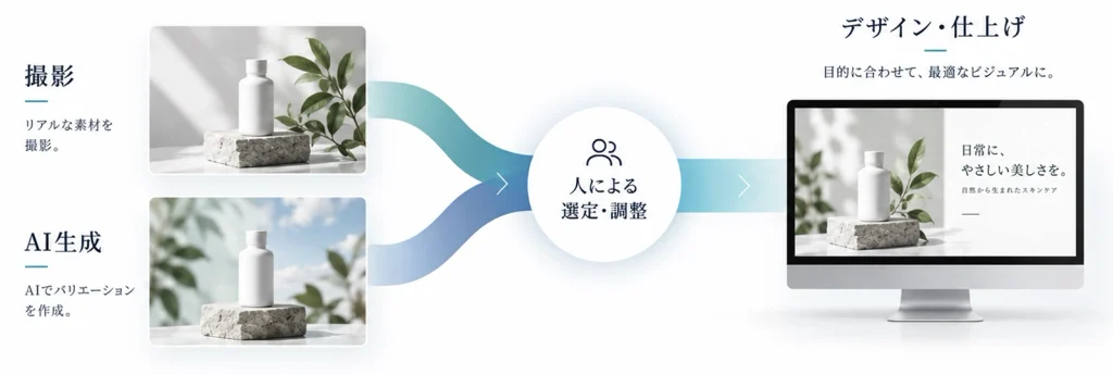 「重い工程」をAIで軽くする。